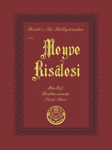 Meyve Risalesi (Cep Boy);Risale - i Nur Külliyatından  Frontansicht 1