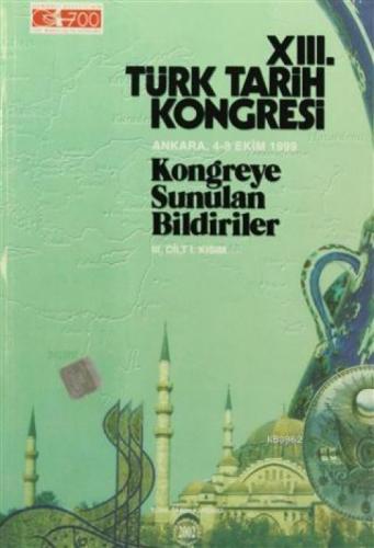 13. Türk Tarih Kongresi 3. Cilt  Frontansicht 1