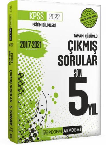 2022 KPSS Eğitim Bilimleri Çıkmış Sorular ;Son 5 Sınav  Frontansicht 1