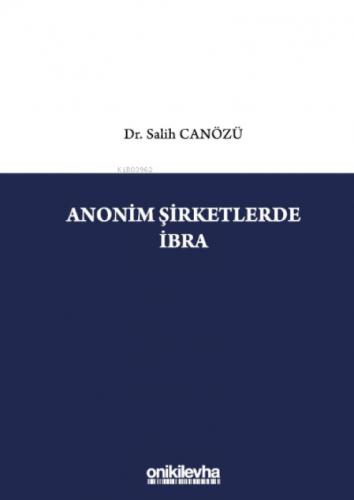 Anonim Şirketlerde İbra  Frontansicht 1