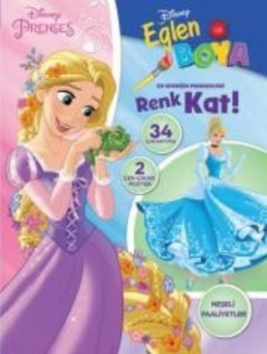 Disney Prenses Eğlen Boya  Frontansicht 1