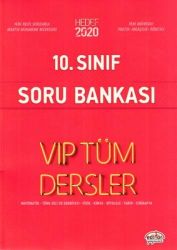 Editör - 10.Sınıf Vıp Tüm Dersler Soru Bankası Mor Kitap  Frontansicht 1