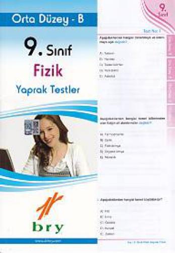 9. Sınıf Fizik Yaprak Testler  Frontansicht 1