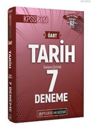 2020 KPSS ÖABT Tarih Tamamı Çözümlü 7 Deneme  Frontansicht 1