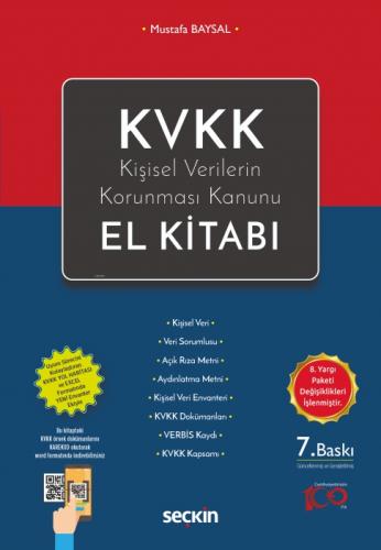 KVKK - Kişisel Verilerin Korunması Kanunu El Kitabı  Frontansicht 1