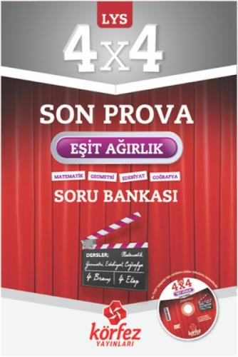 LYS 4X4 Eşit Ağırlık Son Prova Soru Bankası  Frontansicht 1