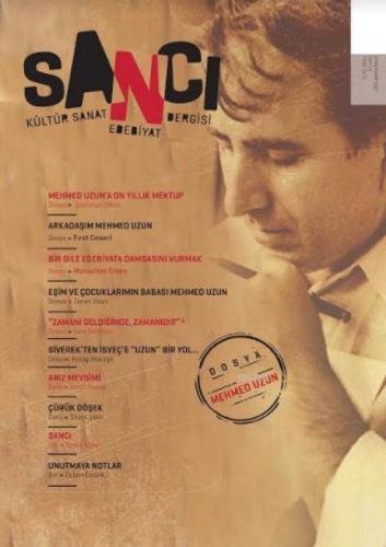 Sancı Kültür Sanat Edebiyat Dergisi Sayı : 15 Ekim-Kasım 2017  Frontansicht 1