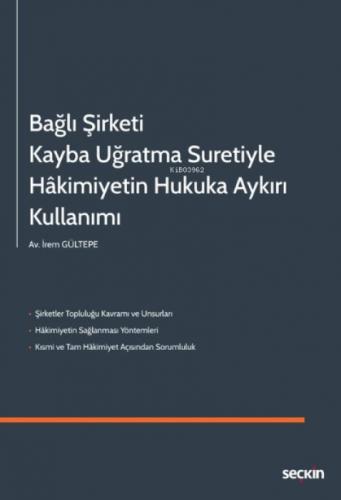 Bağlı Şirketi Kayba Uğratma Suretiyle  Frontansicht 1