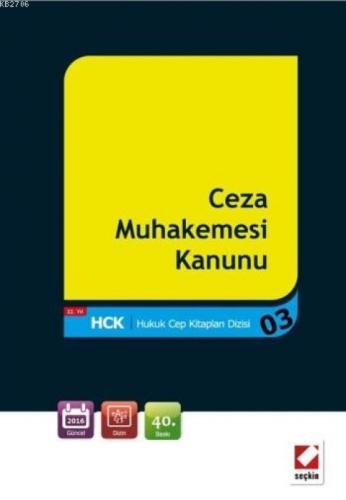 Ceza Muhakemesi Kanunu  Frontansicht 1