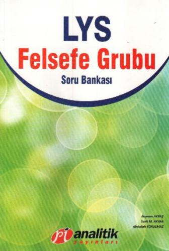 LYS Felsefe Grubu Soru Bankası  Frontansicht 1
