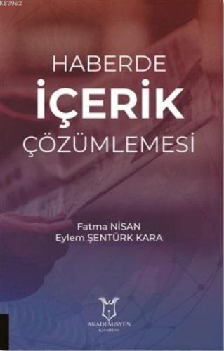 Haberde İçerik Çözümlemesi  Frontansicht 1