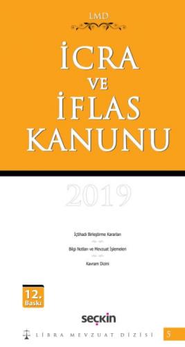 İcra ve İflas Kanunu  Frontansicht 1