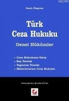 Türk Ceza Hukuku; Genel Hükümler  Frontansicht 1