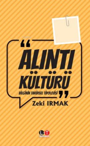 Alıntı Kültürü ;Bilginin Tarihsel Tipolojisi  Frontansicht 1