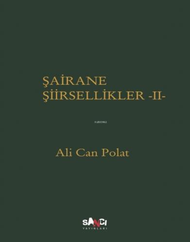Şairane Şiirsellikler - 2  Frontansicht 1