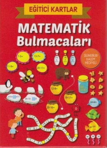 Matematik Bulmacaları - Eğitici Kartlar Silinebilir Kalem Hediyeli  Frontansicht 1