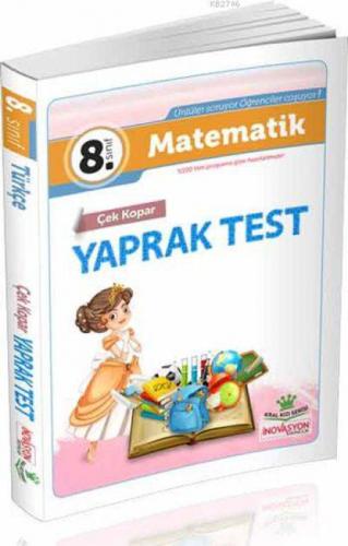 8. Sınıf Matematik Çek Kopar Yaprak Test  Frontansicht 1