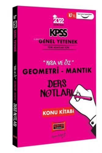 2022 KPSS Lisans Genel Yetenek Geometri ve Sayısal Mantık Kısa ve Öz Ders Notları  Frontansicht 1