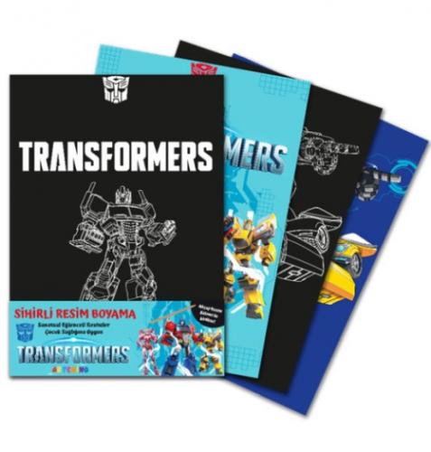 Transformers Sihirli Resim Boyama  Frontansicht 1