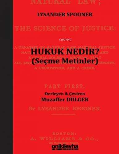 Hukuk Nedir? (Seçme Metinler)  Frontansicht 1