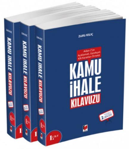 Kamu İhale Kılavuzu (3 Cilt Takım) A'dan Z'ye Açıklamalı, Gerekçeli, KİK Kararları Örnekli  Frontansicht 1