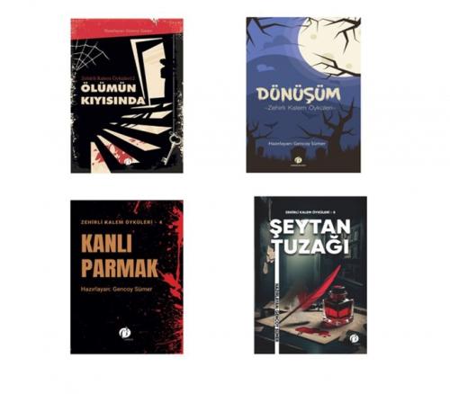 Zehirli Kalem Polisiye Gerilim Öyküler Seçkisi (4 Kitap Takım)  Frontansicht 1