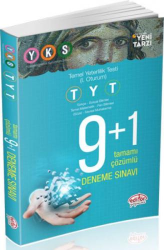 Editör Yayınları TYT Tamamı Çözümlü 9+1 Deneme Sınavı Editör  Frontansicht 1