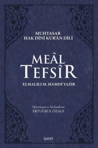 Muhtasar Hak Dini Kur'an Dili Meal Tefsir (Küçük Boy, Mavi)  Frontansicht 1