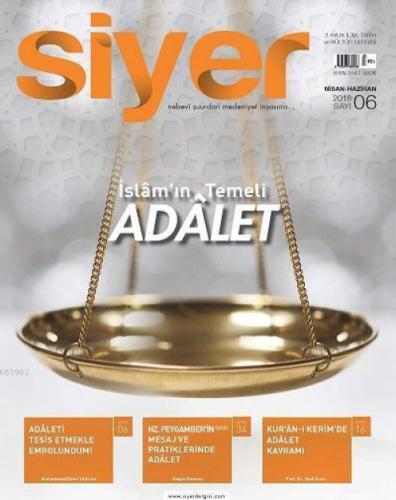 Siyer İlim Tarih Dergisi  7. Sayı  Frontansicht 1