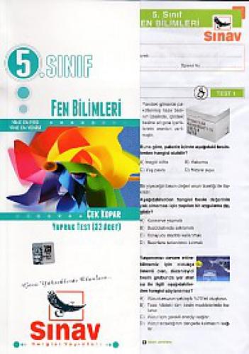 5. Sınıf Fen ve Teknoloji Yaprak Test  Frontansicht 1