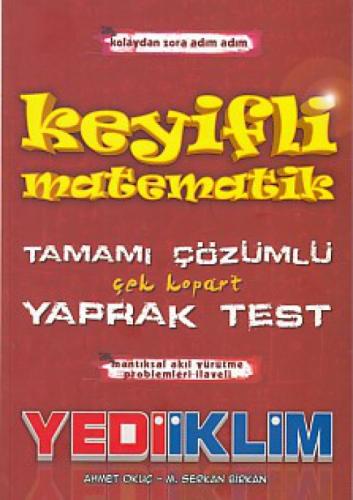 Keyifli Matematik Tamamı Çözümlü Çek Kopart Yaprak Test  Frontansicht 1