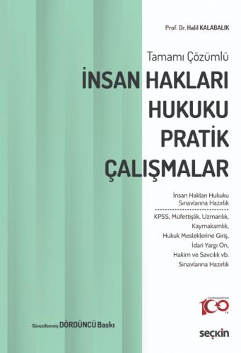 Tamamı Çözümlü İnsan Hakları Hukuku Pratik Çalışmalar  Frontansicht 1