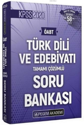 2020 KPSS ÖABT Türk Dili ve Edebiyatı Tamamı Çözümlü Soru Bankası  Frontansicht 1