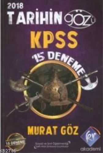 2018 KPSS Tarihin Gözü 15 Deneme  Frontansicht 1