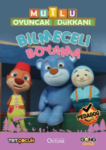 Mutlu Oyuncak Dükkanı - Bilmeceli Boyama Kitabı  Frontansicht 1