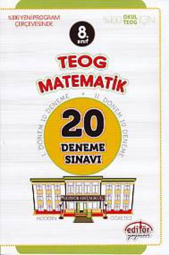 8. Sınıf TEOG Matematik 20 Deneme Sınavı  Frontansicht 1