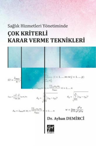 Sağlık Hizmetleri Yönetiminde Çok Kriterli Karar Verme Teknikleri  Frontansicht 1