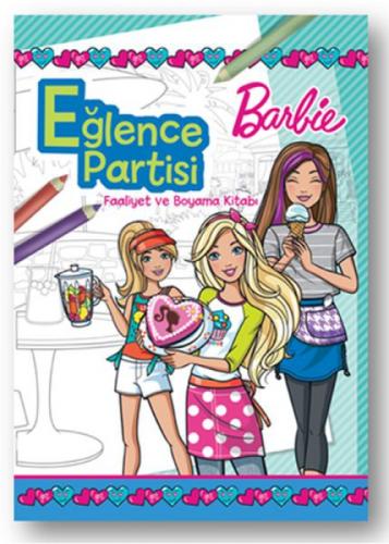 Barbie Eğlence Partisi Faaliyet ve Boyama Kitabı  Frontansicht 1