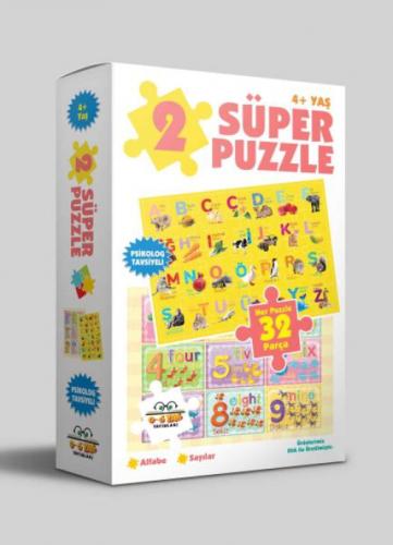 2 Süper Puzzle / Alfabe - Sayılar 4+ Yaş  Frontansicht 1