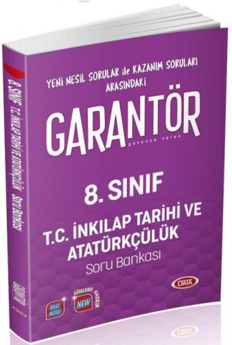 Data Yayınları 8. Sınıf LGS T.C. İnkılap Tarihi ve Atatürkçülük Garantör Soru Bankası Data  Frontansicht 1