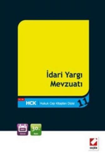İdari Yargı Mevzuatı (Cep Boy)  Frontansicht 1