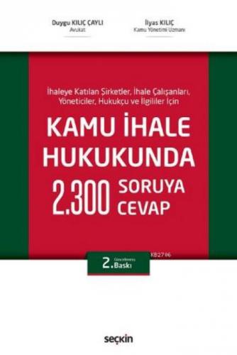 Kamu İhale Hukukunda 2.300 Soruya Cevap (Ciltli)  Frontansicht 1
