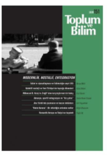 Toplum ve Bilim  Frontansicht 1