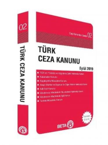 Türk Ceza Kanunu (Şubat 2020)  Frontansicht 1