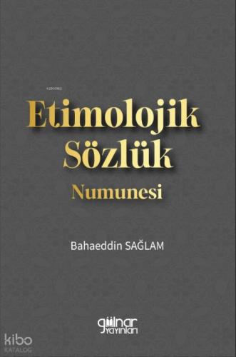 Etimolojik Sözlük Numunesi  Frontansicht 1