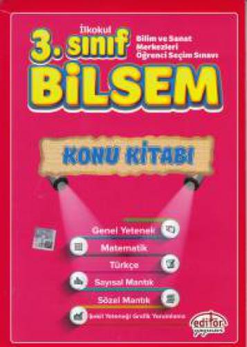 3.Sınıf Bilsem Konu Kitabı  Frontansicht 1