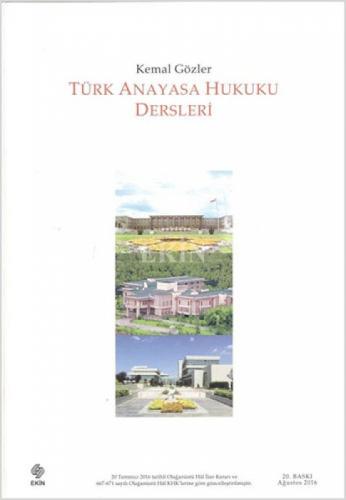 Türk Anayasa Hukuku Dersleri  Frontansicht 1