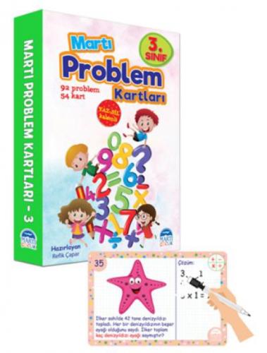 3. Sınıf Problem Kartları - Yaz Sil Kalemli  Frontansicht 1