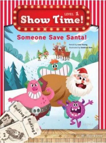 Someone Save Santa! + Workbook + Multirom (Show Time Level 1)  Frontansicht 1