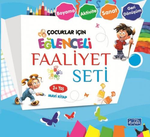 Eğlenceli Faaliyet Seti Mavi Kitap? 3 Yaş Üzeri  Frontansicht 1